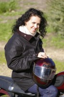 Motorbike Oilskin Jacket (Belted)